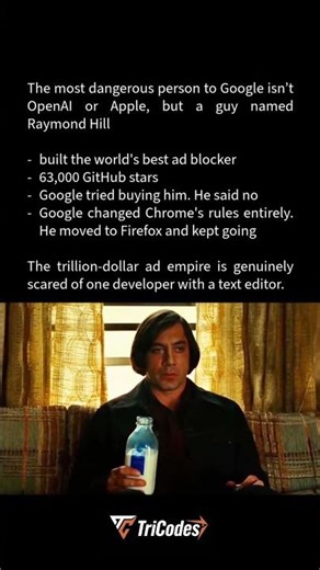 Raymond Hill ☠️🫡💯 #memes #tech #shorts #coding