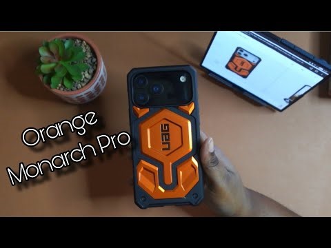 I Unboxed the UAG Orange Monarch Pro