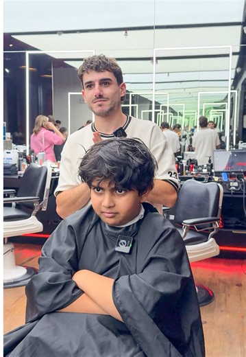 Buzz Cut Transformation at Dubai Barber