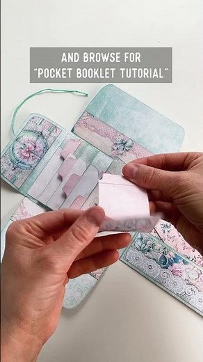 Pocket booklet - all the necessary printable free