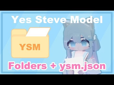 Yes Steve Model Tutorial V2 | Part 5: Folder creation