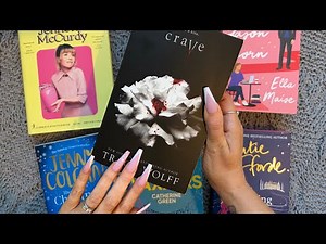 ASMR Book haul and whispered ramble ✨