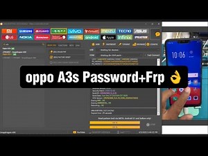 oppo A3s cph1853 Password+Frp bypass with Unlock Tool