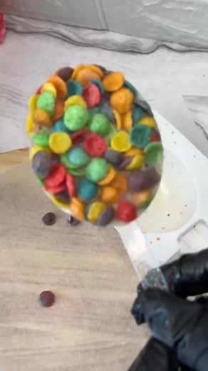 Delicious Cereal Popsicles Using Fancy Sprinkles