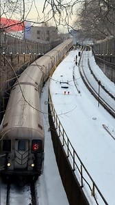 Frozen Portal! #NYCSubway #NYC #NewYorkCity