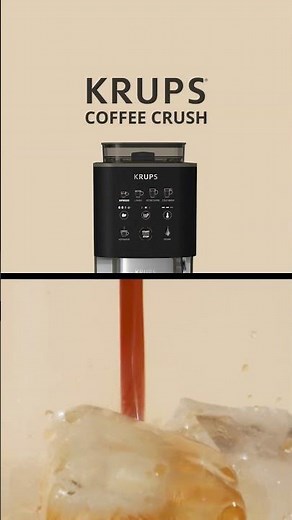 Découvrez l'innovation Coffee Crush, de KRUPS : l’intensité du grain, format mini !
