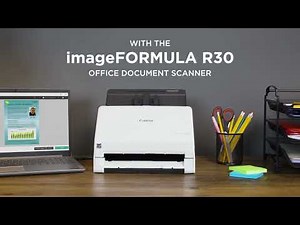 Canon imageFORMULA R30 - Easy scanning for everyone