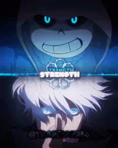 Gojo vs Sans | Peak Collab with @carropupui #gojosatoru #edit #sans #undertale #jjk #anime