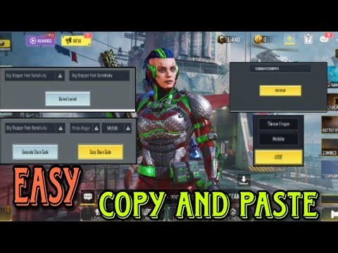 HOW TO GENERATE AND USE SENSITIVITY SETTINGS CODE IN COD MOBILE