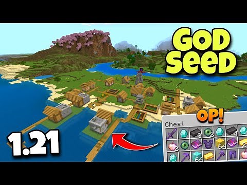 🔥(God Seed) For Minecraft 1.21 Bedrock And PE | Seed Minecraft 1.21 | Minecraft Seeds