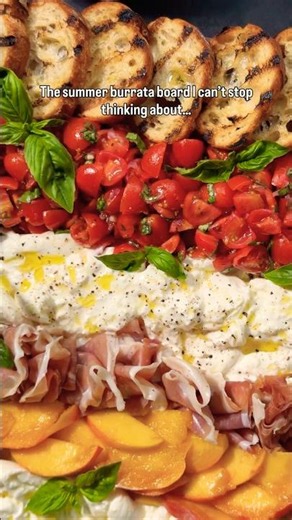 Summer Burrata Board