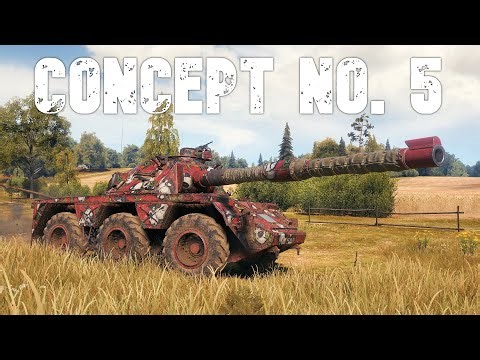 World of Tanks Concept No. 5 - 4 Kills 10,1K Damage