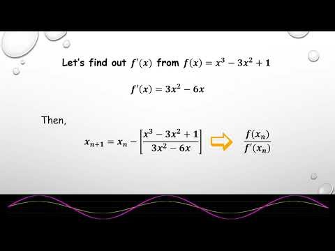 SOLVING POLYNOMIAL EQUATIONS NEWTON RAPHSON METHOD