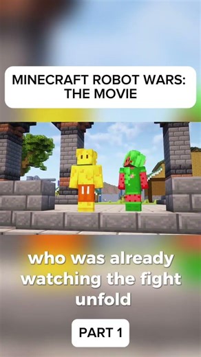 Minecraft robot wars