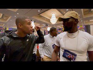 WATCH Terence Crawford CRASH Devin Haney's scrum & BETS WHO schools WHO in basketball! LOL!!!