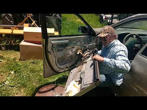 2005 Camry driver door window repair