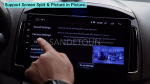 LCD Parking Sensor Kit - Displays Data on Original Screen, Easy Rear Installation, Compatible with CVBS Cameras (Not for AHD), 18 Probe Colors to Match Any Vehicle Light