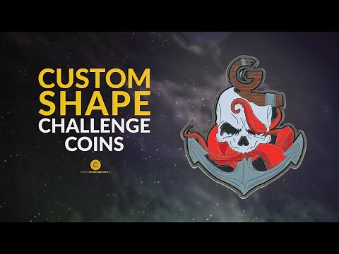 Custom Shape Coins - Custom Challenge Coins
