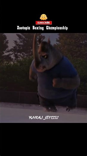 Zootopia Boxing Championship ☠️ | Zootopia Edit | #edit #zootopia #entertainment #viralshort
