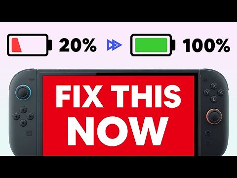 Your Nintendo Switch 2 Battery is BROKEN - Here's the FIX