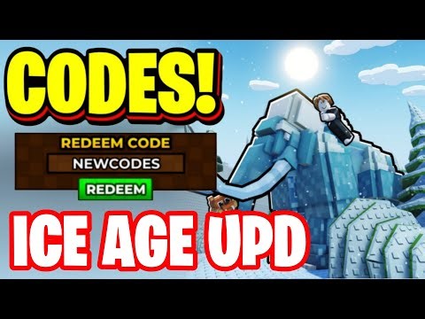 *ICE AGE* ALL WORKING ICE AGE UPDATE 8 CODES FOR RAISE ANIMALS! ROBLOX RAISE ANIMALS CODES