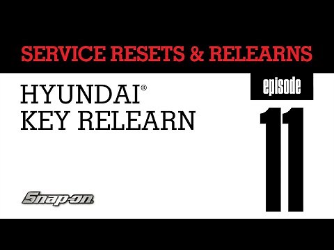 Service Resets & Relearns: Hyundai Key Learn | Snap-on