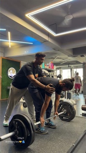 😱Deadlift 120×2 New PR || #newpr #cbum #deadlift #shortsfeed