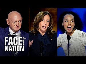 Celebrities, politicians deliver 2024 DNC speeches on final night | full video