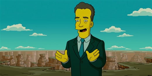 Another Simpsons storyline just came true - this time featuring Tom Hanks
