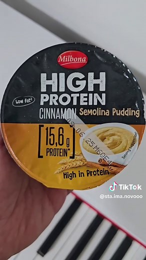 Milbona High Protein Semolina Pudding Recipe