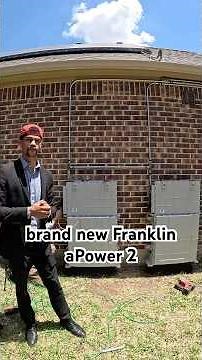 Brand New Franklin WH aPower 2 + SPAN + Solar Installation Overview