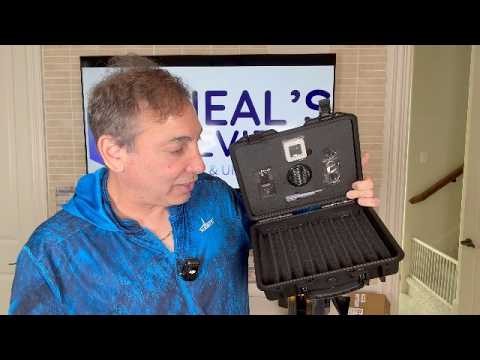 Portable Cigar Humidor Box Review & Unboxing - 4K