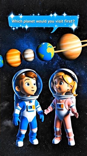 Learn About Planets! 🌎 Fun Space Adventure for Kids