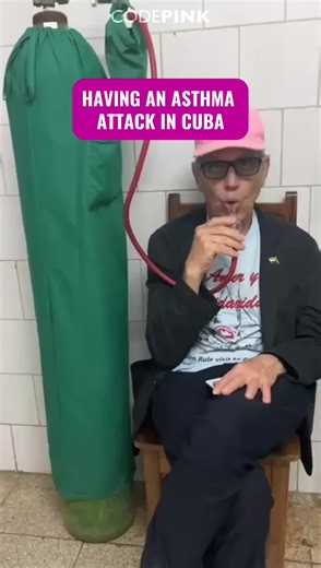 🇨🇺 What happens if you get an asthma attack in Cuba? That is exactly what happened to Tighe last week in Holguín - the response was shocking.
