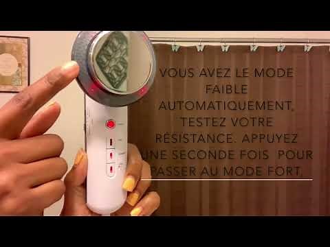 Machine Anti cellulite - Utilisation de My Smooth Machine
