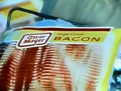 Oscar Mayer Bacon One Of America's Best Selling Bacon 1977 TV Commercial HD