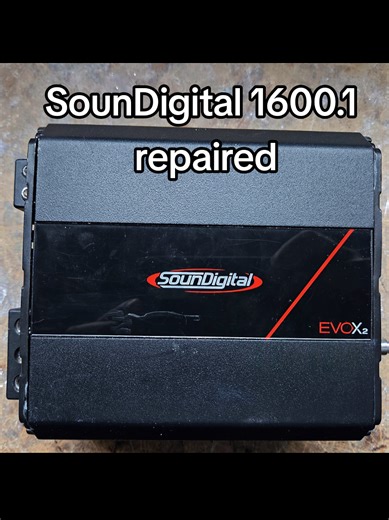 SounDigital 1600.1 repaired 201-982-4552 Woodbridge, NJ 07095 #SounDigital #AmpRepair #SoundSurgeon #WoodbridgeNJ #AmplifierRepair