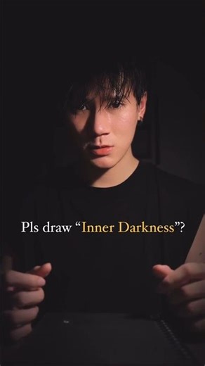 Darwing "Inner Darknes" how to draw inner darkness #tutorial #art #shorts