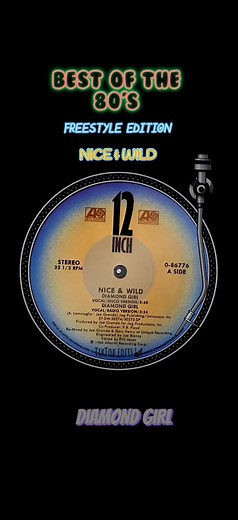 Nice & Wild - Diamond Girl #80s #80smusic #80sfreestylemusic #diamondgirl