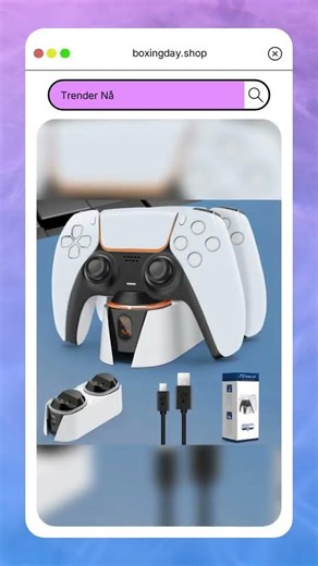PS5 Dual Controller Charging Dock