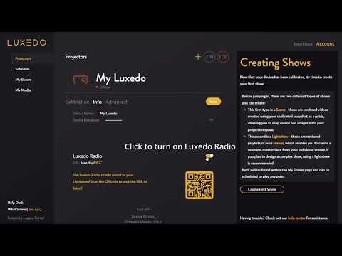 [New Software] How to activate Luxedo Radio