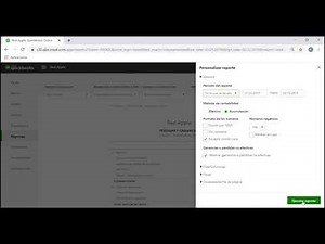 Cómo generar reportes personalizados en QuickBooks
