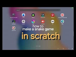 How to make a snake game in scratch