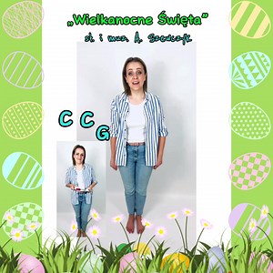 Nowa piosenka z gestami (z pisankami z papieru) już gotowa! ☺️🐰🐣 Znacie dzwonki na których gram w filmiku?☺️ To tęczowe dzwonki - tuby ręczne (Rainbow Handbells) ☺️ | Raz Dwa Trzy Rytmika