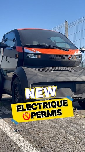 Renault sort sa nouvelle voiture électrique sans permis pour les plus de 14 ans ! #voituresanspermis #45cc #microcar #mobilize #renault #twizy #ami #citroenami | Electron