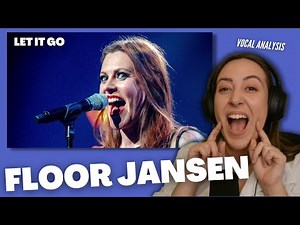 FLOOR JANSEN Let It Go (from Frozen - Live) | Vocal Coach Reacts (& Analysis) | Jennifer Glatzhofer