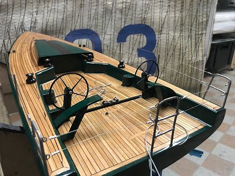 Maquette du voilier Tokaoma