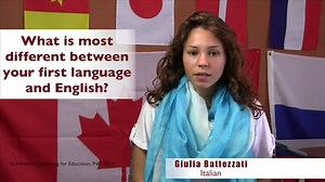 ESL Student Interviews: First Language Background