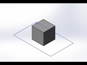 ¿Cómo hacer un CUBO en solidworks? | SOLIDWORKS 2014