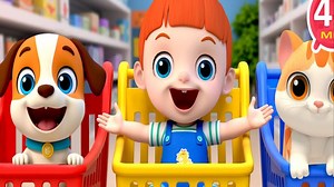 购物车里的十个宝宝 | 趣味数字 1 到 10 | 儿歌 & 童谣